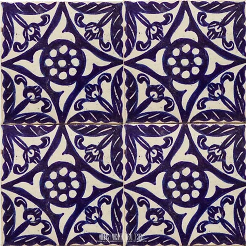 Moroccan Blue Kitchen backsplash Tile