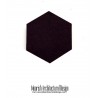 Black Moroccan Hex Zellige Tile
