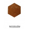 Brown Zellige Hex Tile