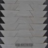 White Moroccan kitchen ceramic tile mosaic 