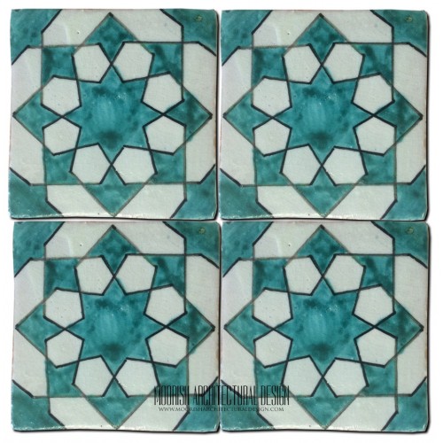 Portuguese ceramic pool tile