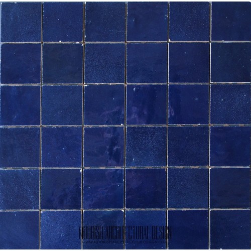 Navy Blue Moroccan Tile