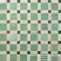 Moroccan checkerboard Tile