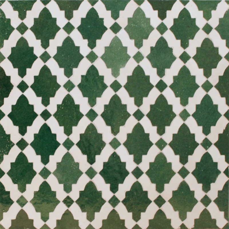 Green Moroccan Mosaic Tile