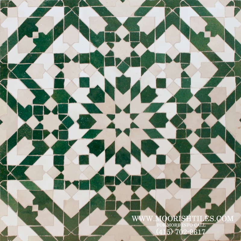 Green Moorish Mosaic