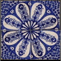 Blue Moroccan Tile San Francisco California