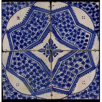 Blue Moroccan Tile Miami Florida
