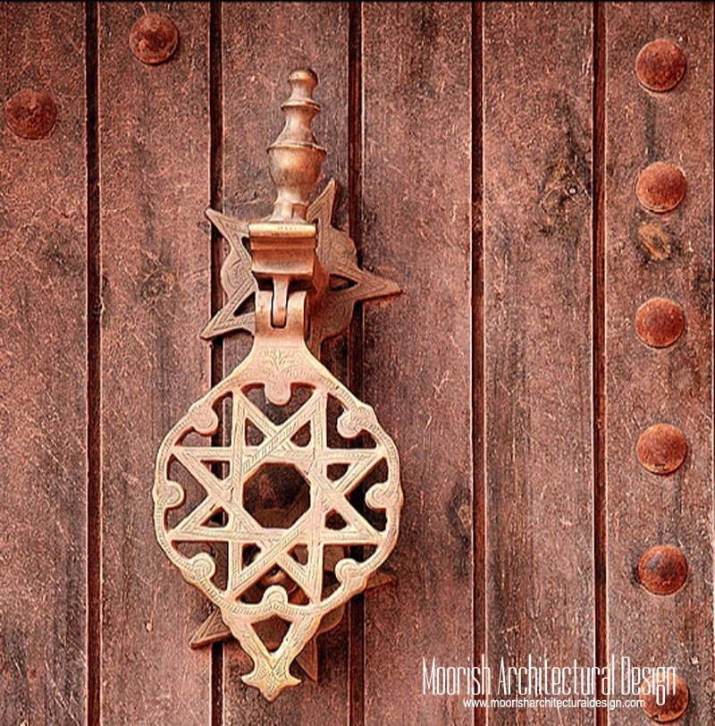 Custom hand door knocker