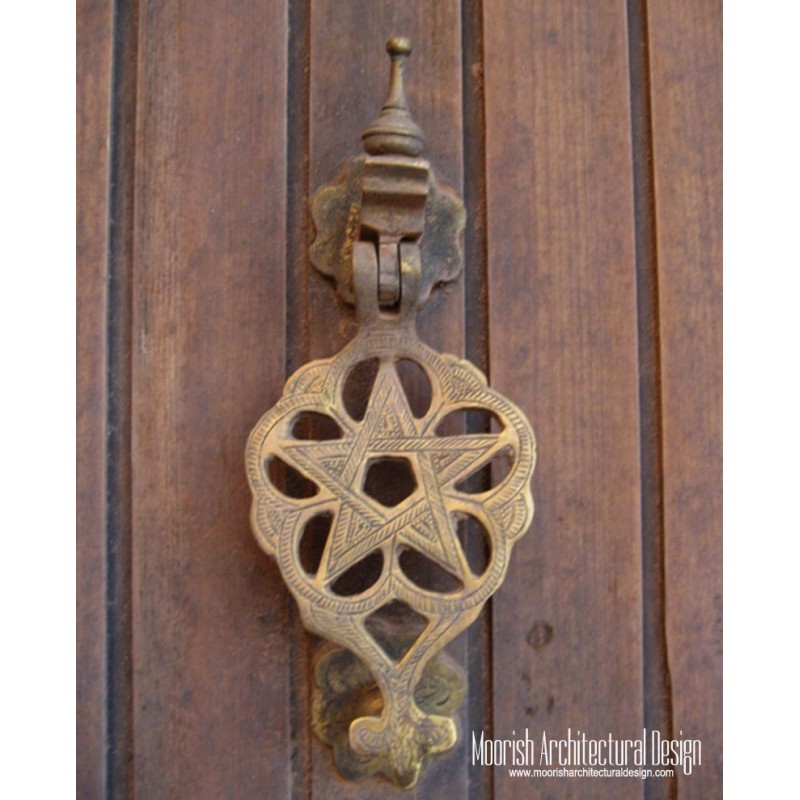 Custom brass architectural hardware