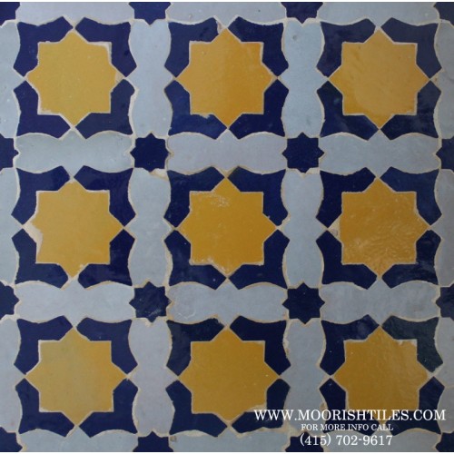 Moroccan pool tile
